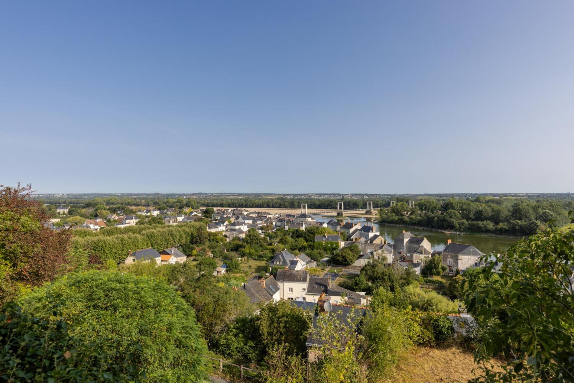 Auberge De La Loire Montjean-sur-Loire Esterno foto