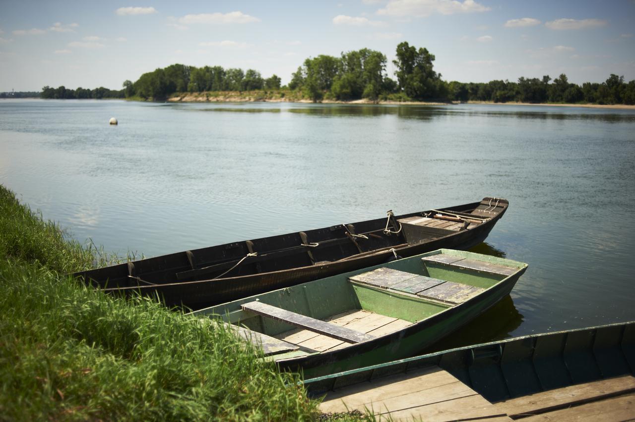 Auberge De La Loire Montjean-sur-Loire Esterno foto